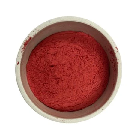 Ceramic Inclusion Stains Red