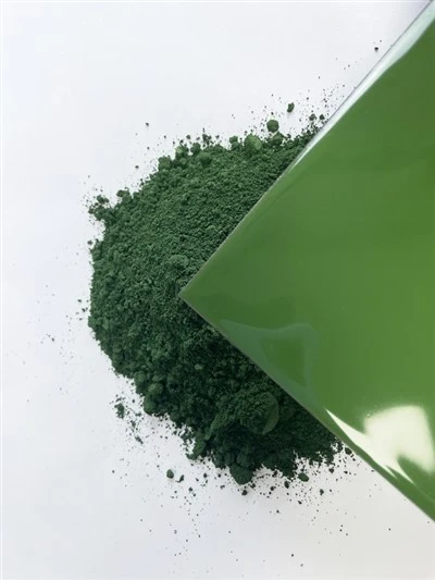 Enamel Colors Green C.I. Pigment Green 50 (77377)